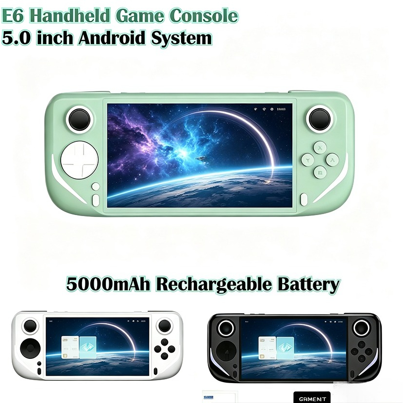 Gaming Console Under 5000 - E6 Portable Handheld Game Console 5.0