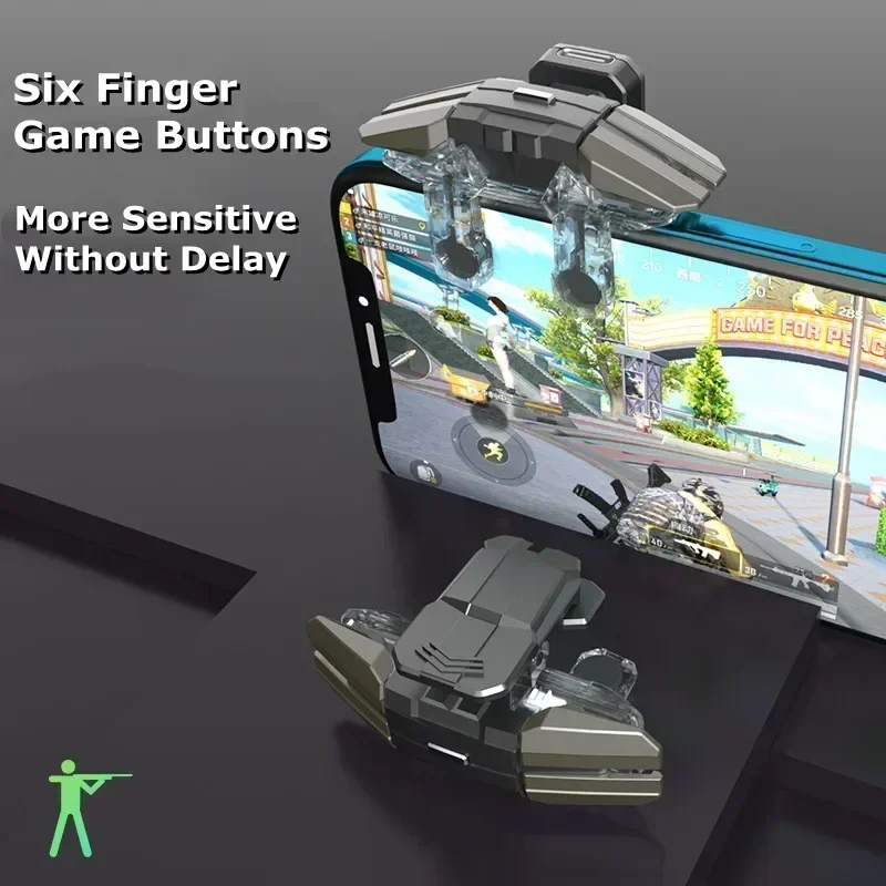 JS65 Mobile Phone Game Trigger - đánh giá và giá Gaming Console For Phone