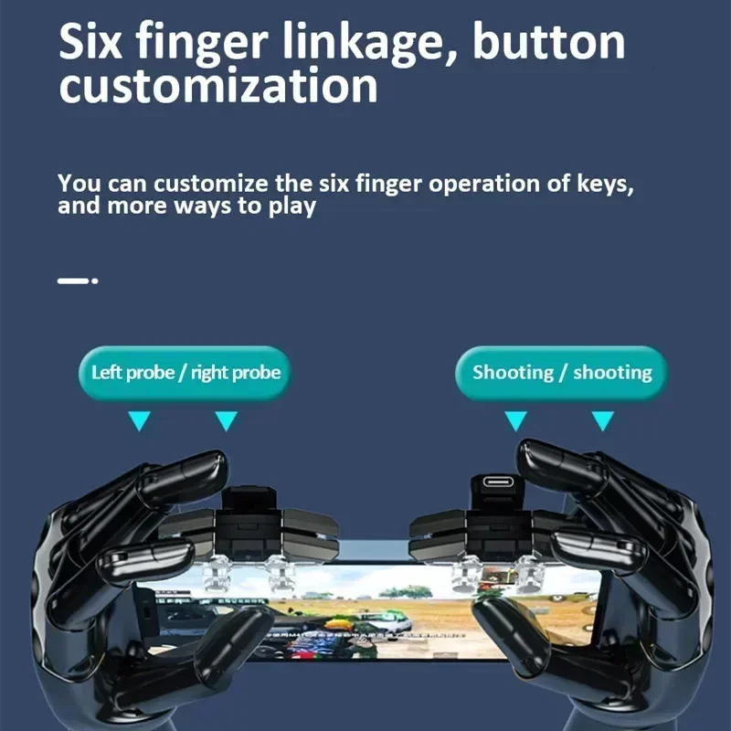JS65 Mobile Phone Game Trigger - đánh giá và giá Gaming Console For Phone